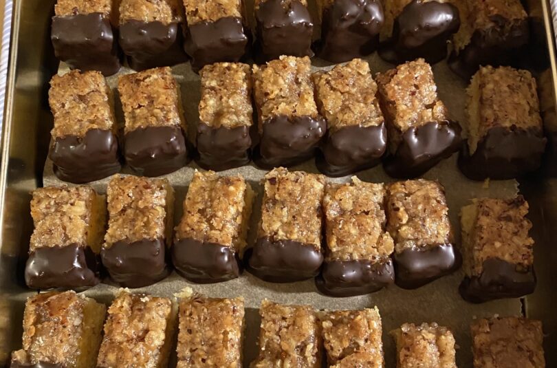 Nussecken-Plätzchen